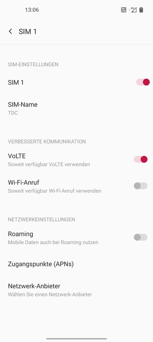 Wählen Sie Zugangspunkte (APNs)