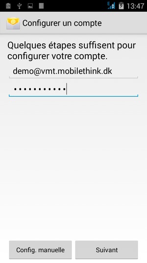 Saisissez votre adresse e-mail et votre mot de passe. Sélectionnez Suivant