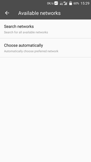Select Search networks