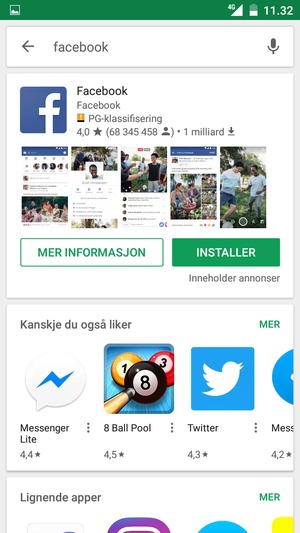 Velg app