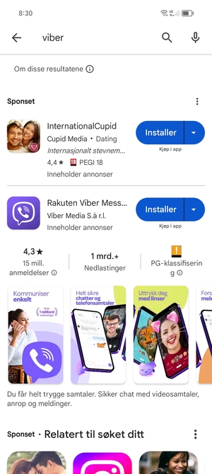 Velg app