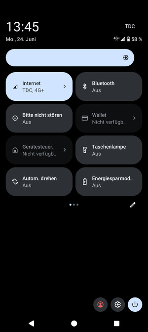 Stellen Sie die Helligkeit auf das erforderliche Niveau