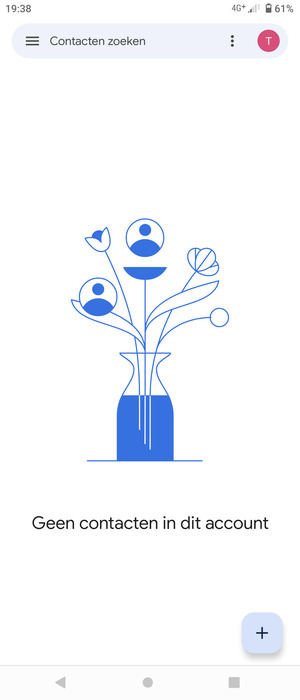 Selecteer de Menu-knop