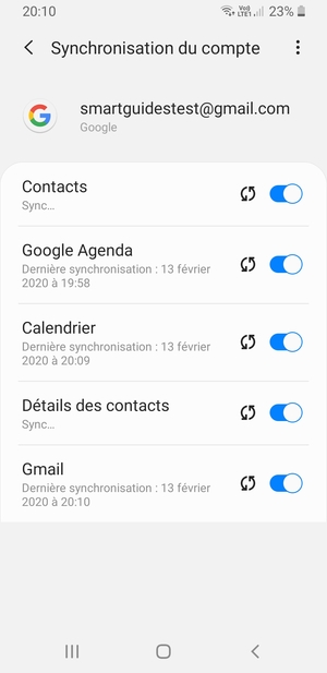 Vos contacts Google vont maintenant être synchronisés avec votre Galaxy