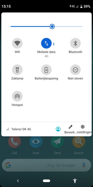Selecteer Batterijbesparing