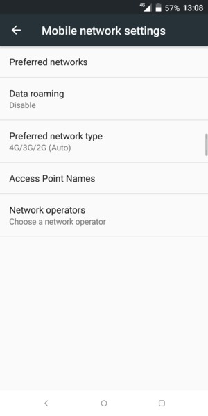 Select Access Point Names