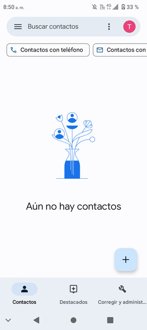 Seleccione Corregir y administrar