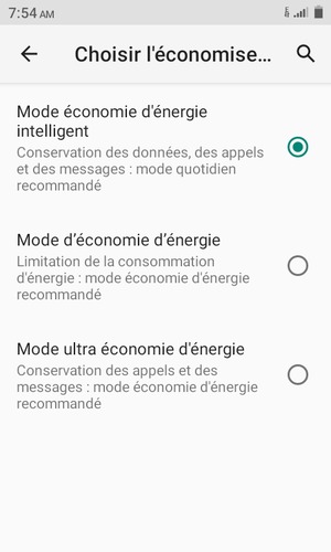 Sélectionnez votre option préférée