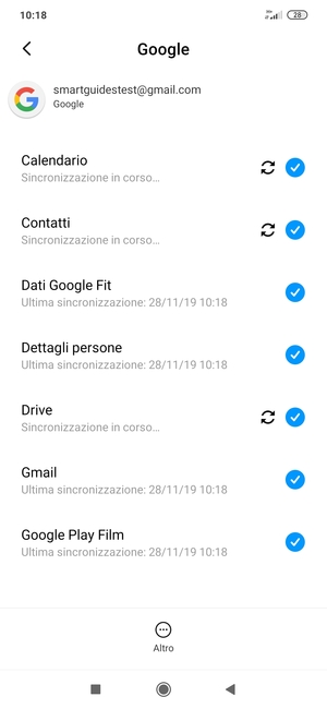 I tuoi contatti di Google verranno ora sincronizzati con il tuo smartphone