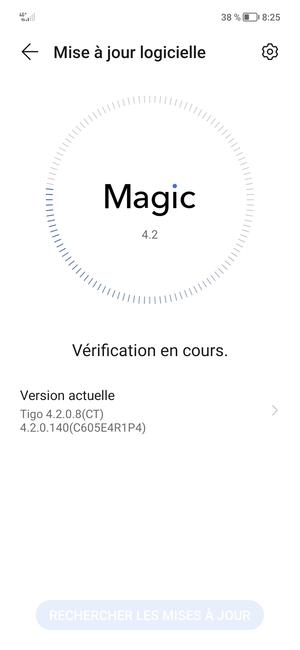 Veuillez attendre la fin de la recherche