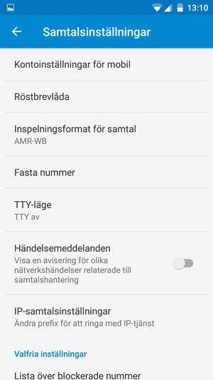 Välj Röstbrevlåda