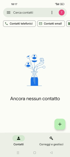 Seleziona Correggi e gestisci