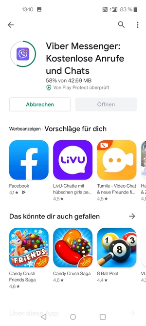Warten Sie, bis der Installationsprozess  beendet ist