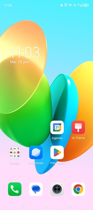 Sélectionnez Play Store