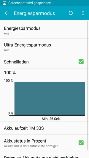 Wählen Sie Energiesparmodus