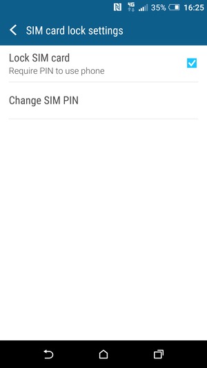 Select Change SIM PIN