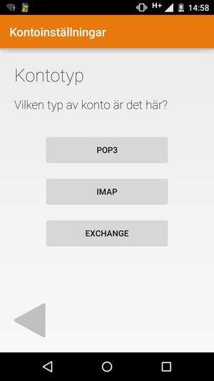 Välj EXCHANGE