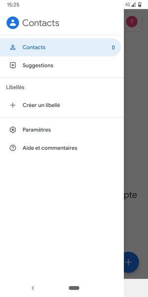Sélectionnez Paramètres