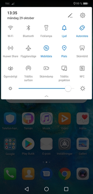Stäng av Plats