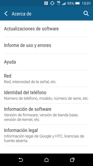 Seleccione Actualizaciones de software