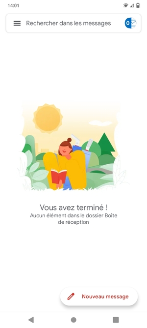 Votre messagerie Hotmail est prête à l'emploi