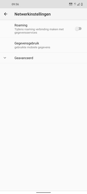 Selecteer Geavanceerd