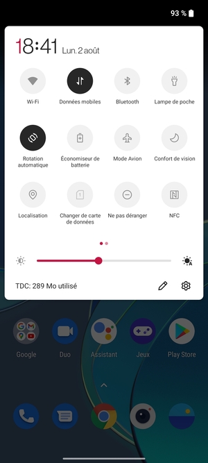 Sélectionnez Économiseur de batterie