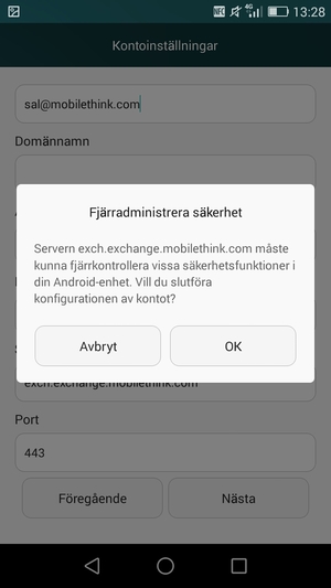 Välj OK