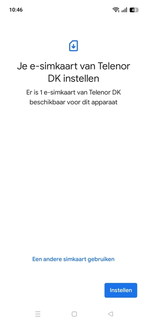 Selecteer Instellen