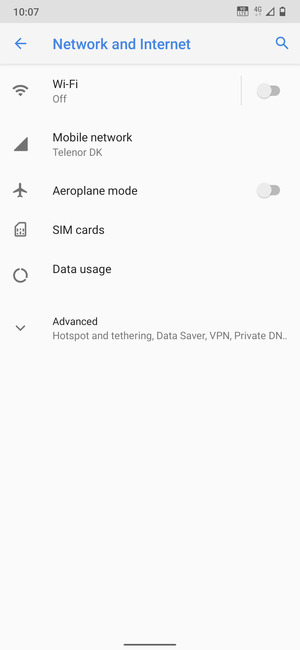 Select Mobile network