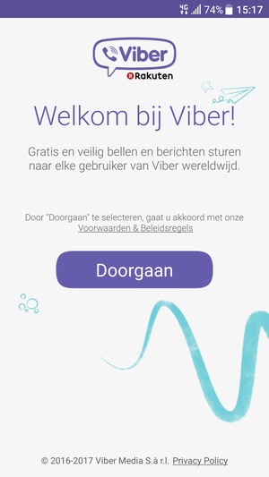 Uw app is klaar voor gebruik