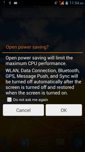 Select OK