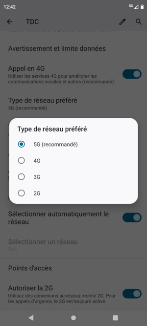 Sélectionnez votre option préférée