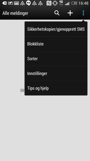Velg Innstillinger