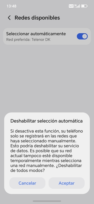 Seleccione Aceptar