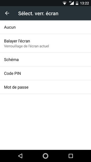 Sélectionnez Schéma
