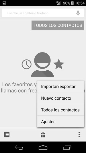 Seleccione Ajustes