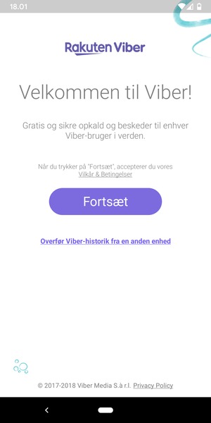 Din app er klar til brug