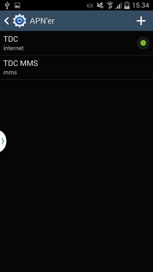 Din telefon er nu sat op til MMS