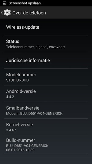 Selecteer Wireless-update