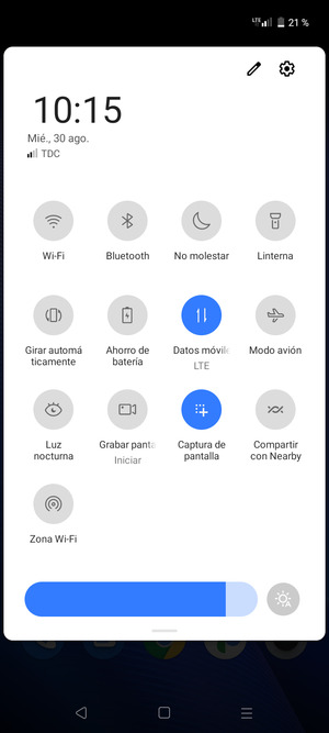 Seleccione Automático