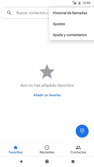 Seleccione Ajustes