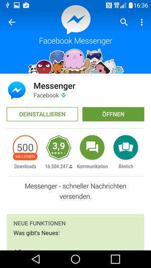 Wählen Sie ÖFFNEN