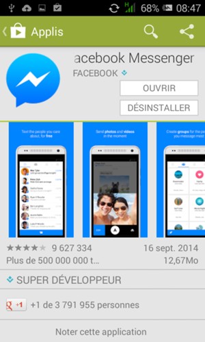 Sélectionnez OUVRIR