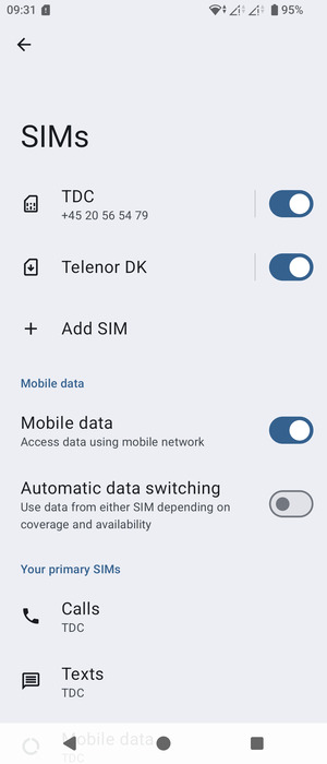 Your eSIM has now been activated