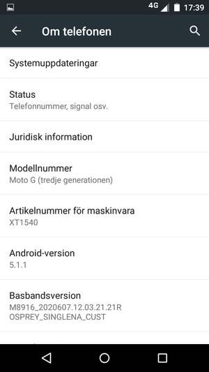 Välj Systemuppdateringar