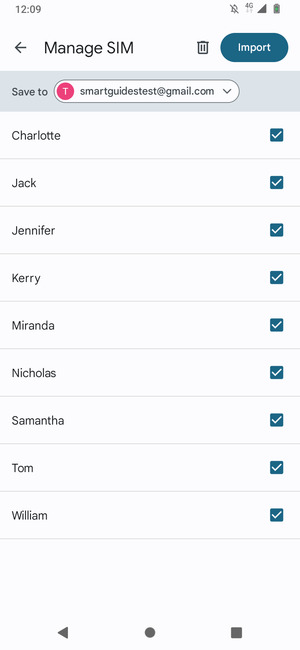 Select Import