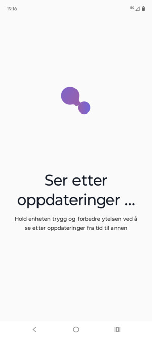 Vent til søket er ferdig