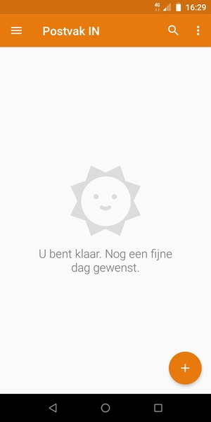 Uw account is klaar voor gebruik