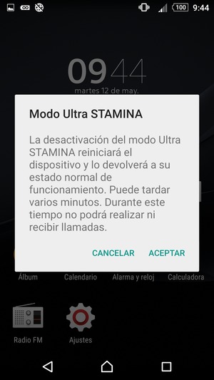 Seleccione ACEPTAR
